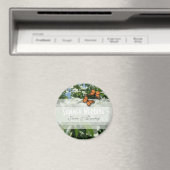Floral Wedding Magnet (In Situ (Geschirrspüler))