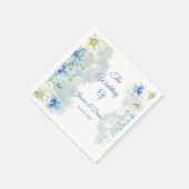 Floral Wedding Napkins Serviette (Ecke)