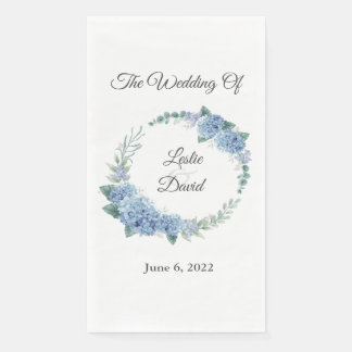Floral Wedding Napkins Serviette