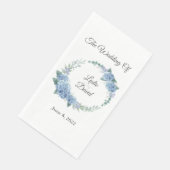 Floral Wedding Napkins Serviette (Ecke)