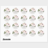 Floral Wedding Sprigs Sticker (Blatt)