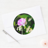 Floral Wedding Umschlag Aufkleber Sticker Groß (Umschlag)
