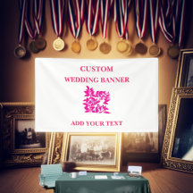 Floral Welcome Zuhause Farewell Banner | Benutzerd