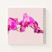 Floral wellness journal hellrosa Notizbuch (Rückseite)