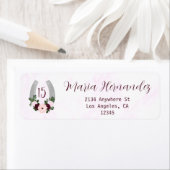 Floral Western Horseshoe Quinceanera Ansprache (Insitu)