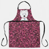 Floral Westie Impressions Schürze (Vorderseite)