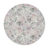 Floral Whimsy Coquette Print - Weibliche Pinke Schneidebrett (Vorderseite)