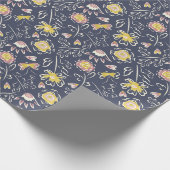 Floral Whirlwind Geschenkpapier (Ecke)