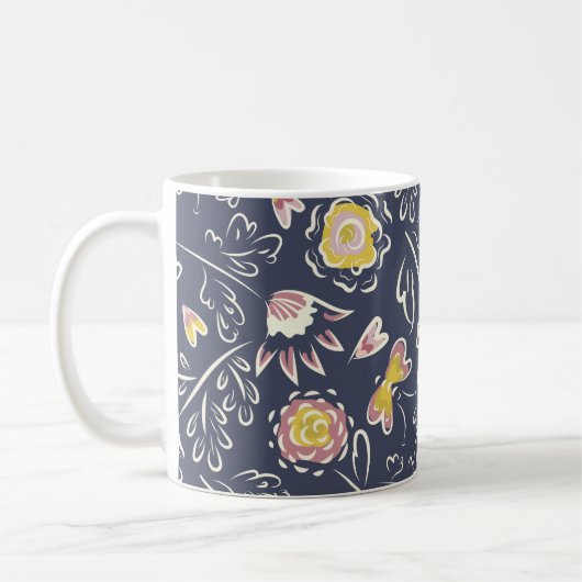 Floral Whirlwind Kaffeetasse (Links)