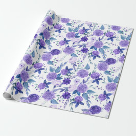 Floral Whispers: ZazzleWrapMagic Exclusive Wraps Geschenkpapier