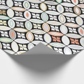 Floral Whispers: ZazzleWrapMagic Exklusive Wraps Geschenkpapier (Ecke)