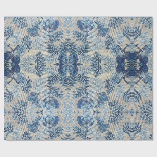 Floral Whispers: ZazzleWrapMagic Exklusive Wraps Geschenkpapier (Flach)