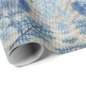 Floral Whispers: ZazzleWrapMagic Exklusive Wraps Geschenkpapier (Rolleneckpunkt)