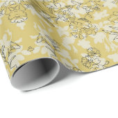 Floral Whispers: ZazzleWrapMagic Exklusive Wraps Geschenkpapier (Rolleneckpunkt)