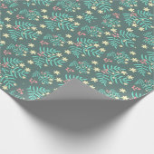 Floral Whispers: ZazzleWrapMagic Exklusive Wraps Geschenkpapier (Ecke)