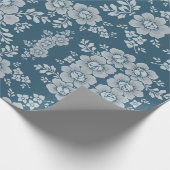 Floral Whispers: ZazzleWrapMagic Exklusive Wraps Geschenkpapier (Ecke)