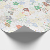 Floral Whispers: ZazzleWrapMagic Exklusive Wraps Geschenkpapier (Ecke)