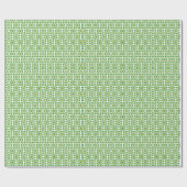 Floral Whispers: ZazzleWrapMagic Exklusive Wraps Geschenkpapier (Flach)