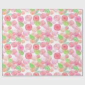 Floral Whispers: ZazzleWrapMagic Exklusive Wraps Geschenkpapier (Flach)