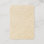 Floral White Twinkle Little Star Baby Dusche Begleitkarte (Rückseite)