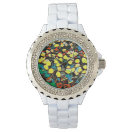Floral White Watch (Dreaming) Armbanduhr