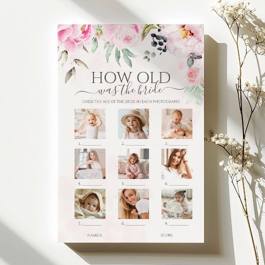 Floral wie alt war das Brautparty der Braut