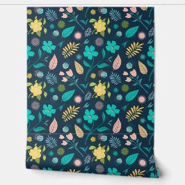 Floral Wiederholtes Muster Tapete