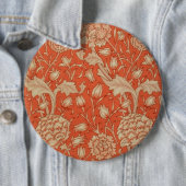 Floral William Morris Pattern Buttons (Beispiel)