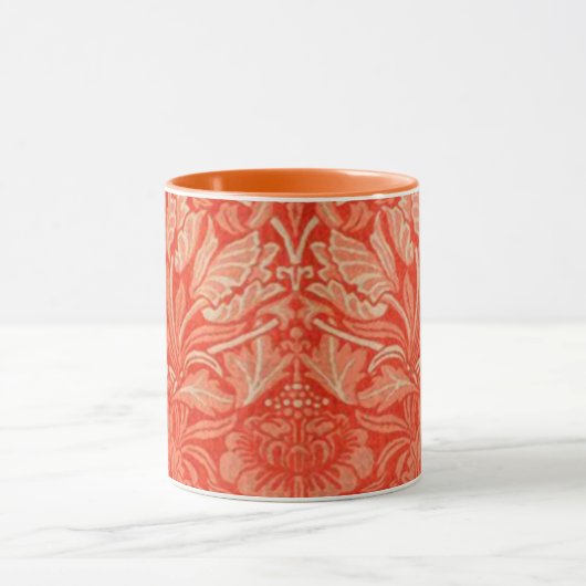 Floral William Morris Pattern Tasse (Zentrum)