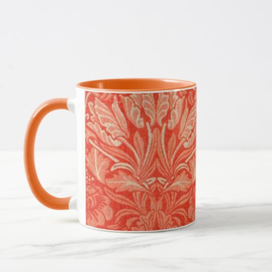 Floral William Morris Pattern Tasse (Links)