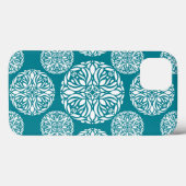 Floral Winter Snowflake Case-Mate iPhone Hülle (Rückseite (Horizontal))