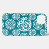 Floral Winter Snowflake Case-Mate iPhone Hülle (Rückseite (Horizontal))