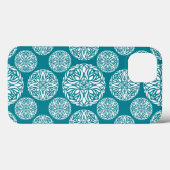 Floral Winter Snowflake Case-Mate iPhone Hülle (Rückseite (Horizontal))