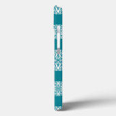 Floral Winter Snowflake Case-Mate iPhone Hülle (Rückseite / Links)