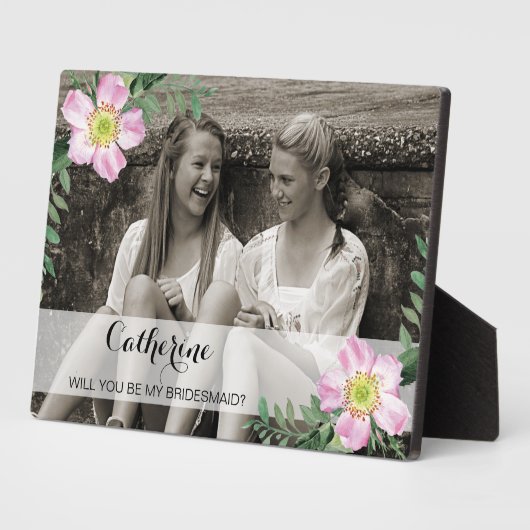 Floral wird mein Foto sein Fotoplatte (Seite)