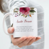 Floral wird meine Taufe meiner Mutter sein Kaffeetasse