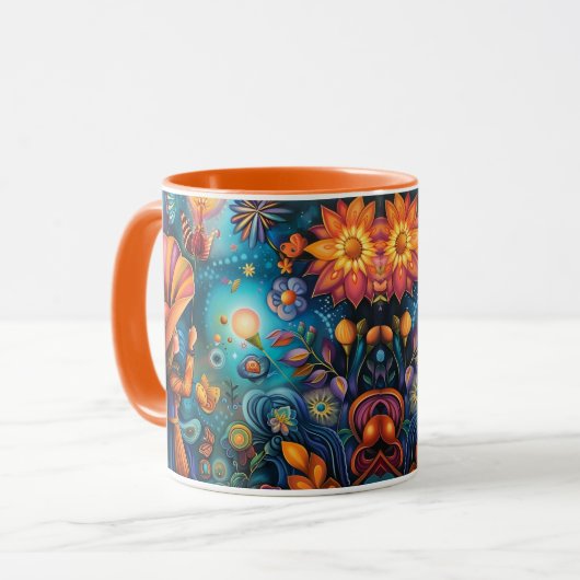 Floral Wonderland Tasse (Vorderseite Links)