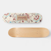 Floral Wonders Comp Skateboard (Horizontal)