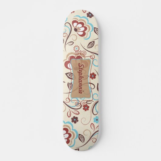 Floral Wonders Comp Skateboard (Vorne)