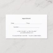 Floral Wood Wellness & Holistic Health Termin (Rückseite)