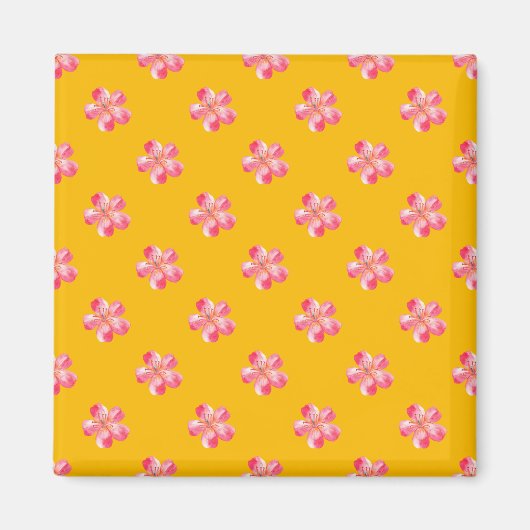 Floral Wrap Dress Magnet (Vorne)