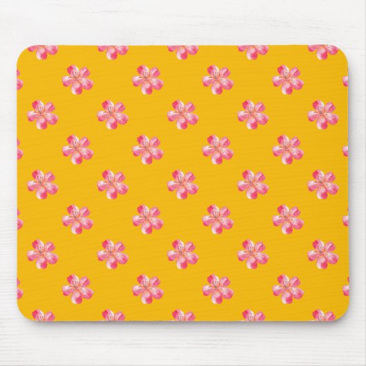 Floral Wrap Dress Mousepad (Vorne)