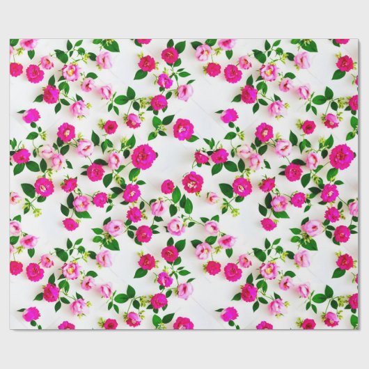 Floral Wrap Geschenkpapier (Flach)
