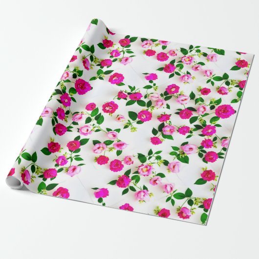 Floral Wrap Geschenkpapier (Ungerollt)