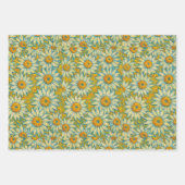 Floral Wrap Geschenkpapier Set (Vorderseite)