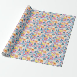 Floral Wrapping Paper Geschenkpapier