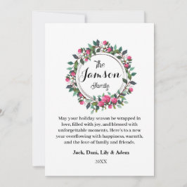 Floral Wreath Family Holiday Ferienwohnung Karte