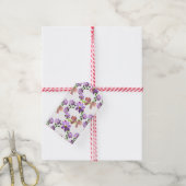 Floral Wreath Gift Tag Geschenkanhänger (Mit Garn)