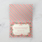 Floral Wreath Happy Mother Day Karte (Innenseite)