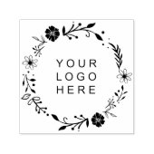 Floral Wreath | Logo für Unternehmen Permastempel (Design)